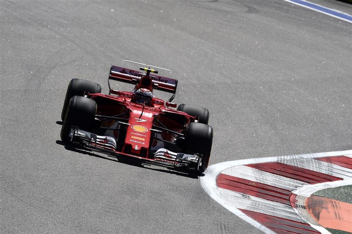 Ferrari front row lock out in Sochi Russian GP Qualifying